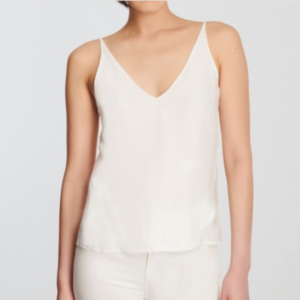 J Brand Carolina Lucy Cami In White